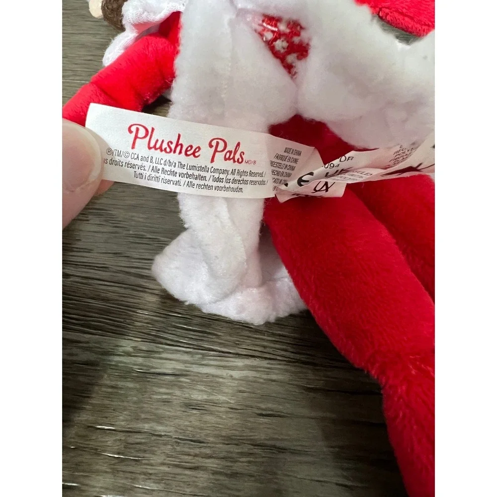 Plushee Pals Elf Girl Plush Doll Christmas Holiday Stuffed Animal‎ Toy